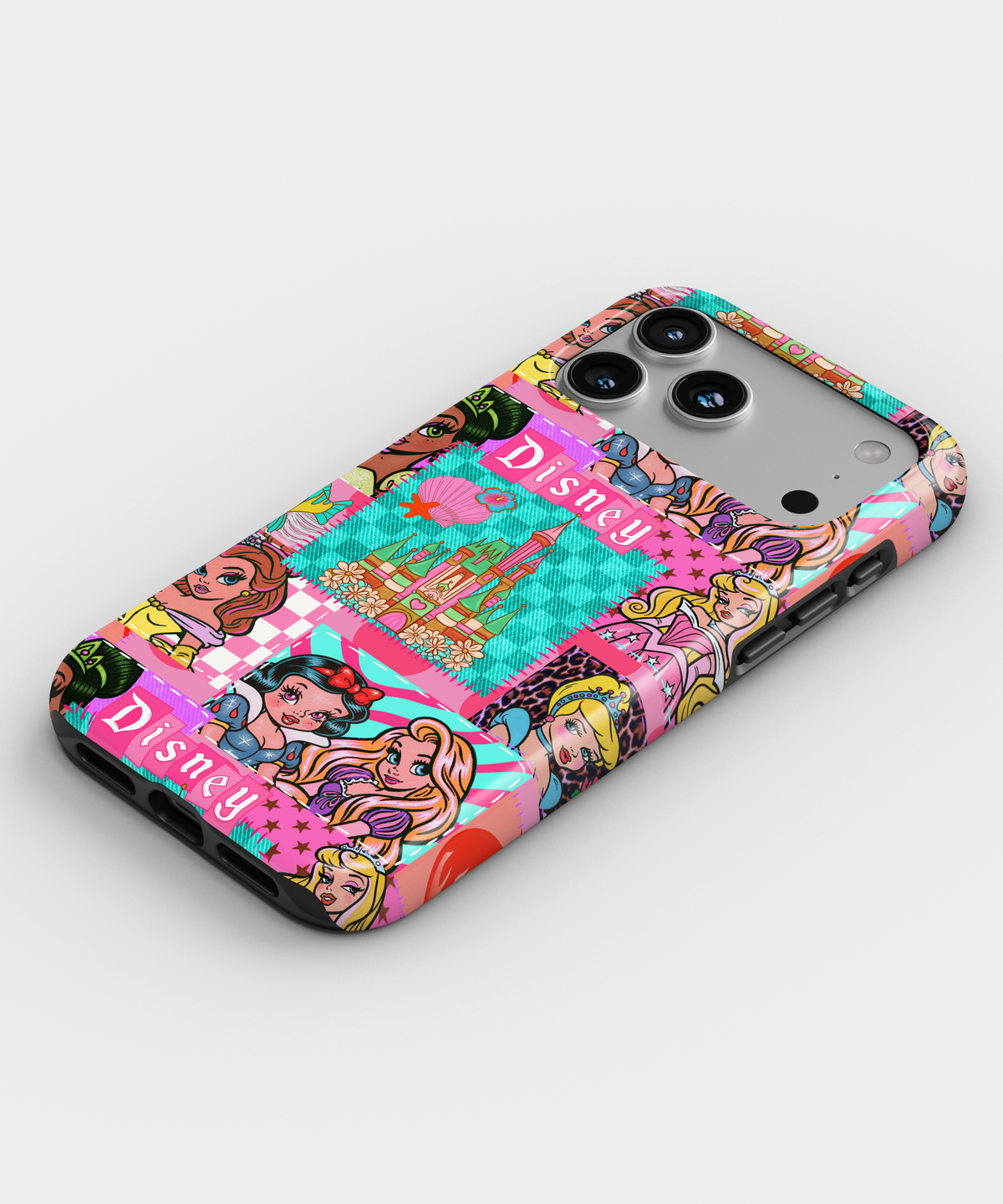MagSafe Tough Phone case - Patch work Princess's