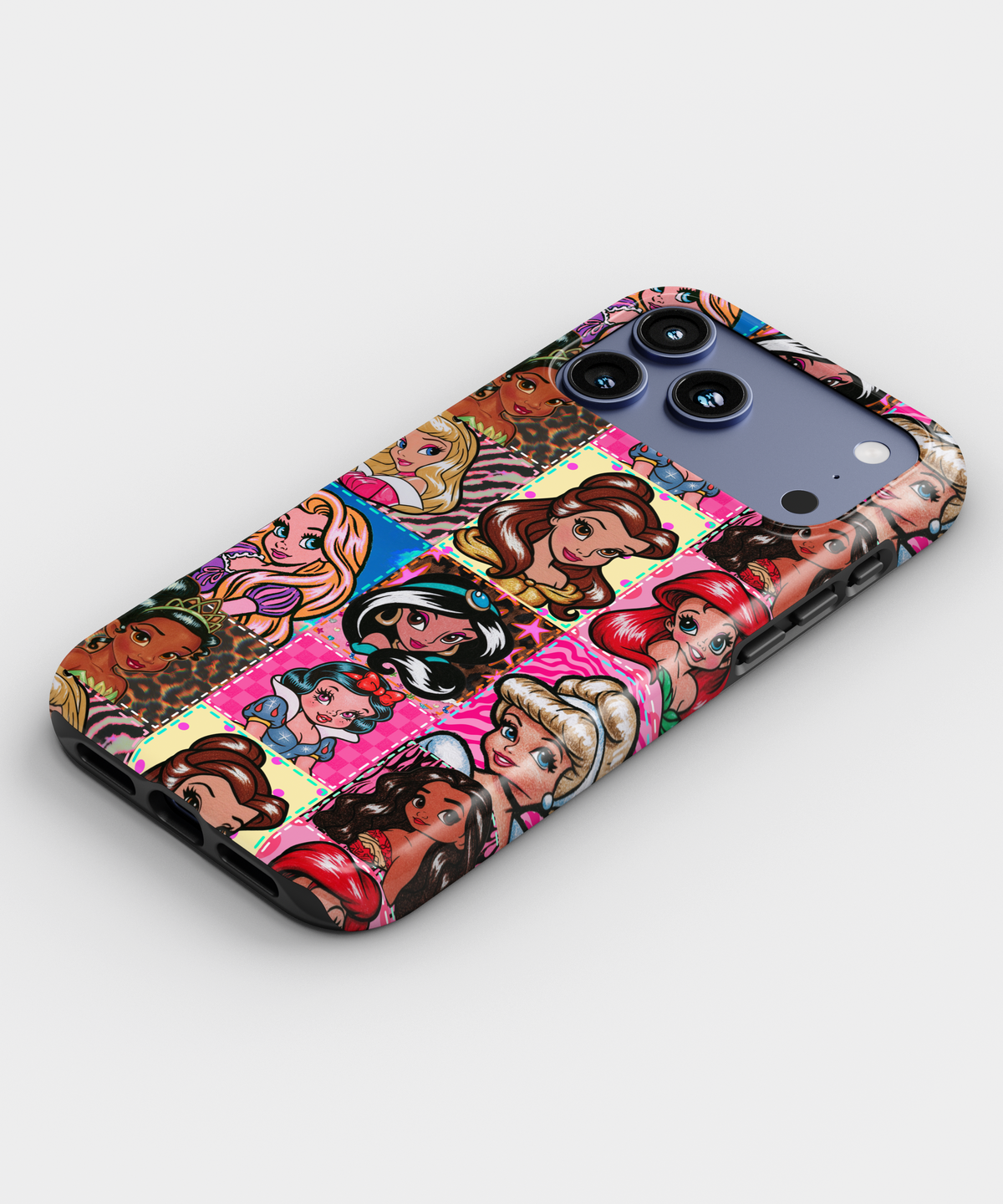 MagSafe Tough Phone case - Patch work retro princess