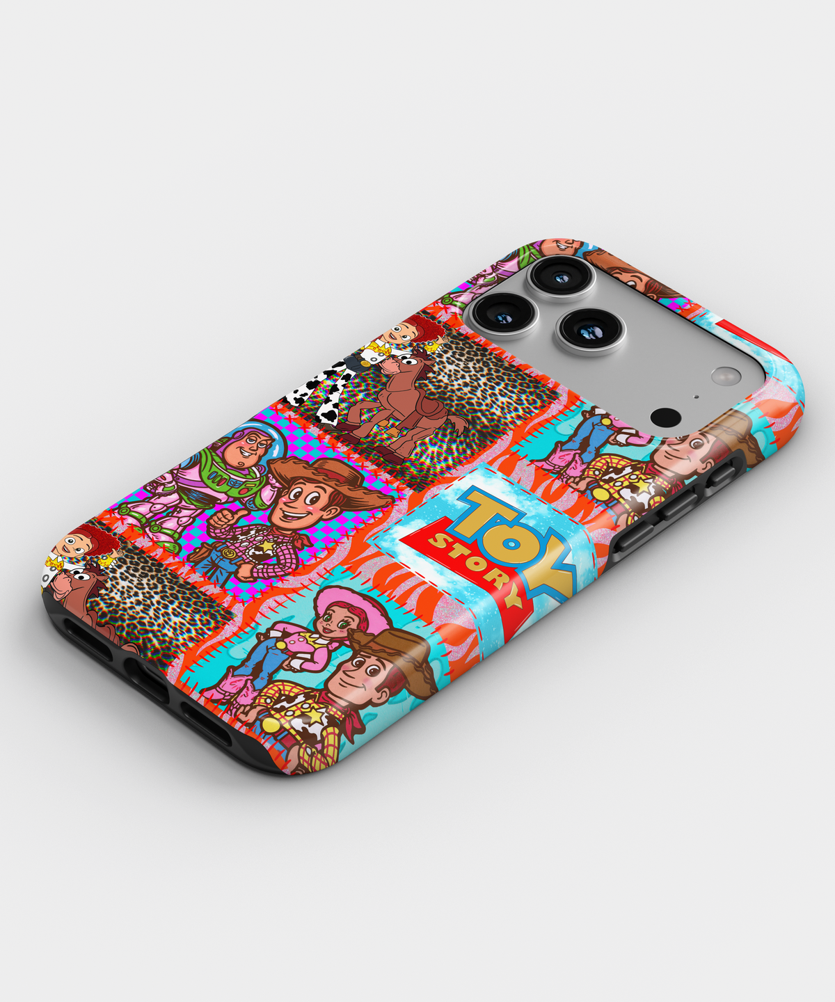 MagSafe Tough Phone case - Patch work retro toys