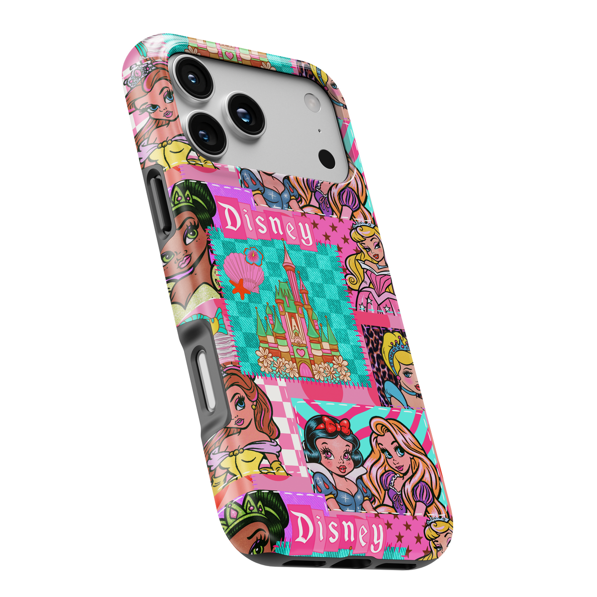 MagSafe Tough Phone case - Patch work Princess's