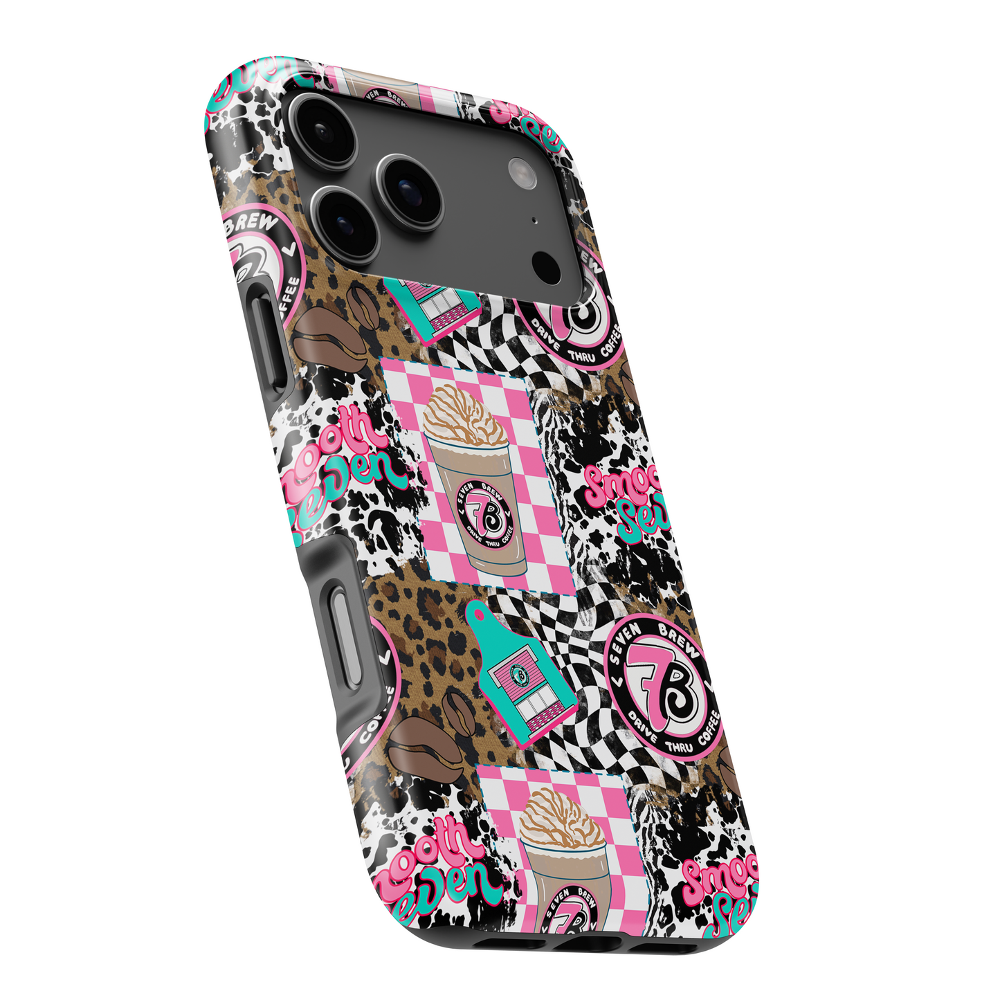 MagSafe Tough Phone case - Western coffee 2