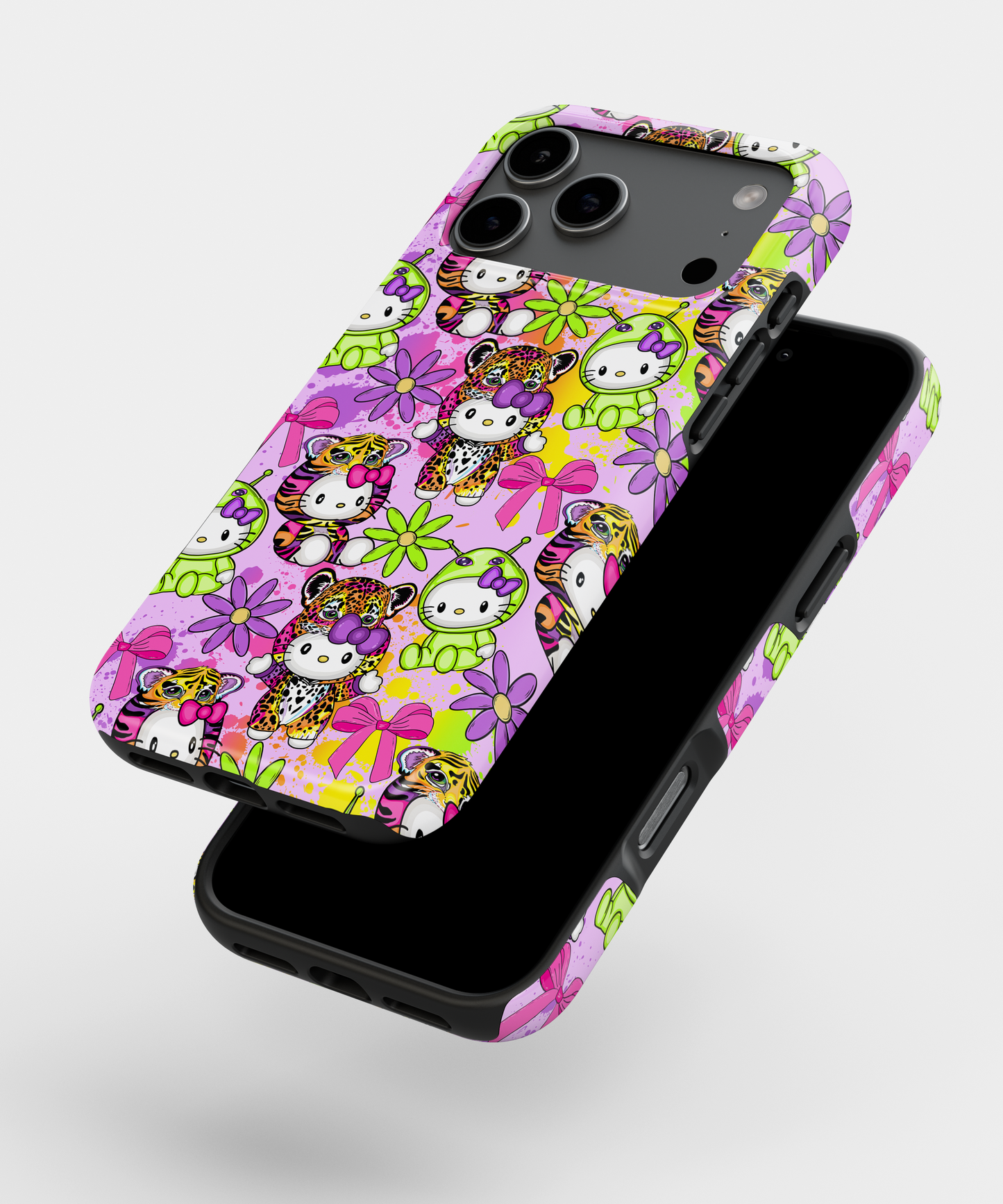 MagSafe Tough Phone case - Colorful kitty 2