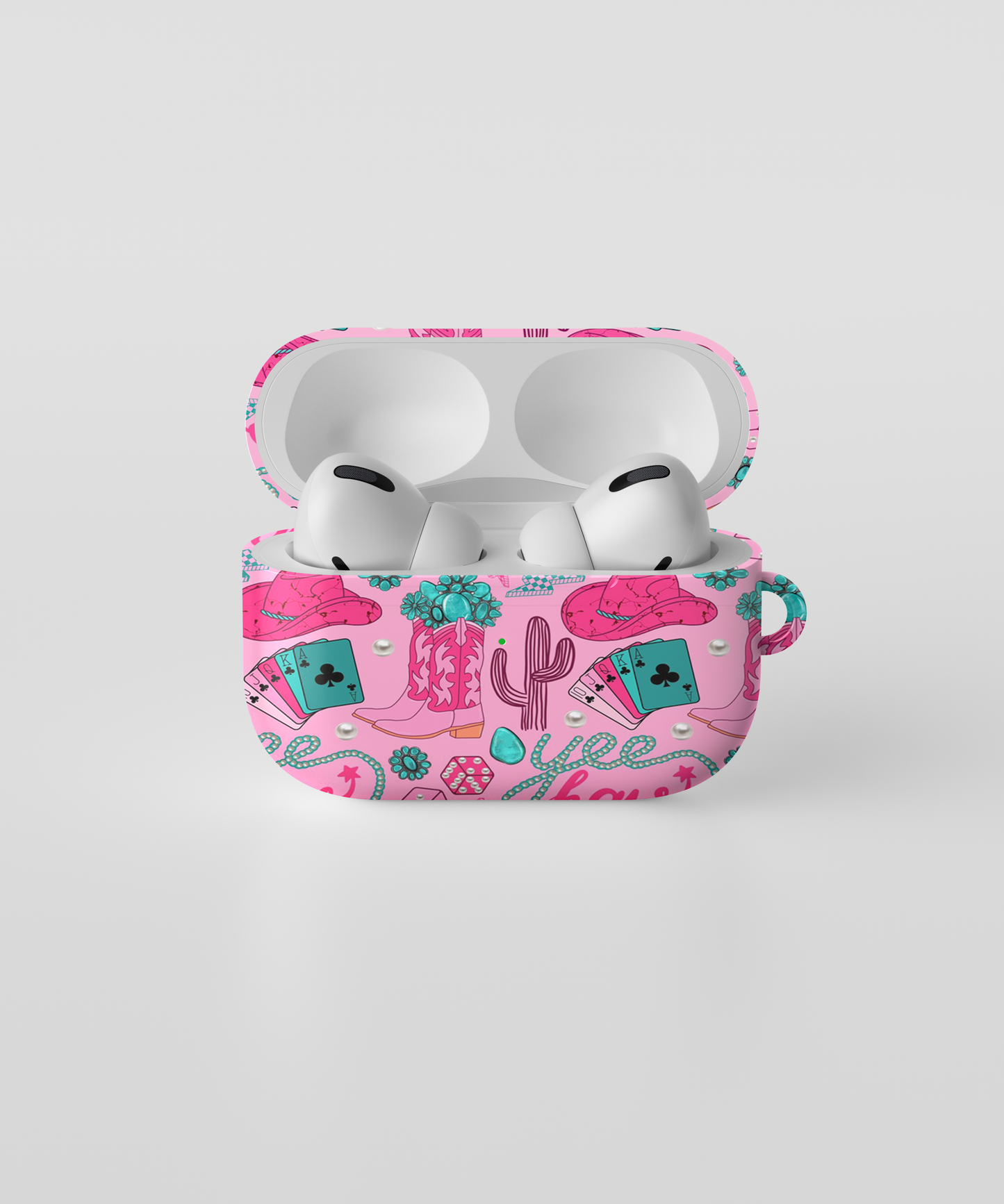 AirPods case - Pink western Yee haw