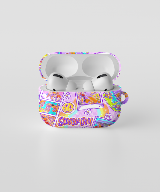 AirPods case - Purple dog