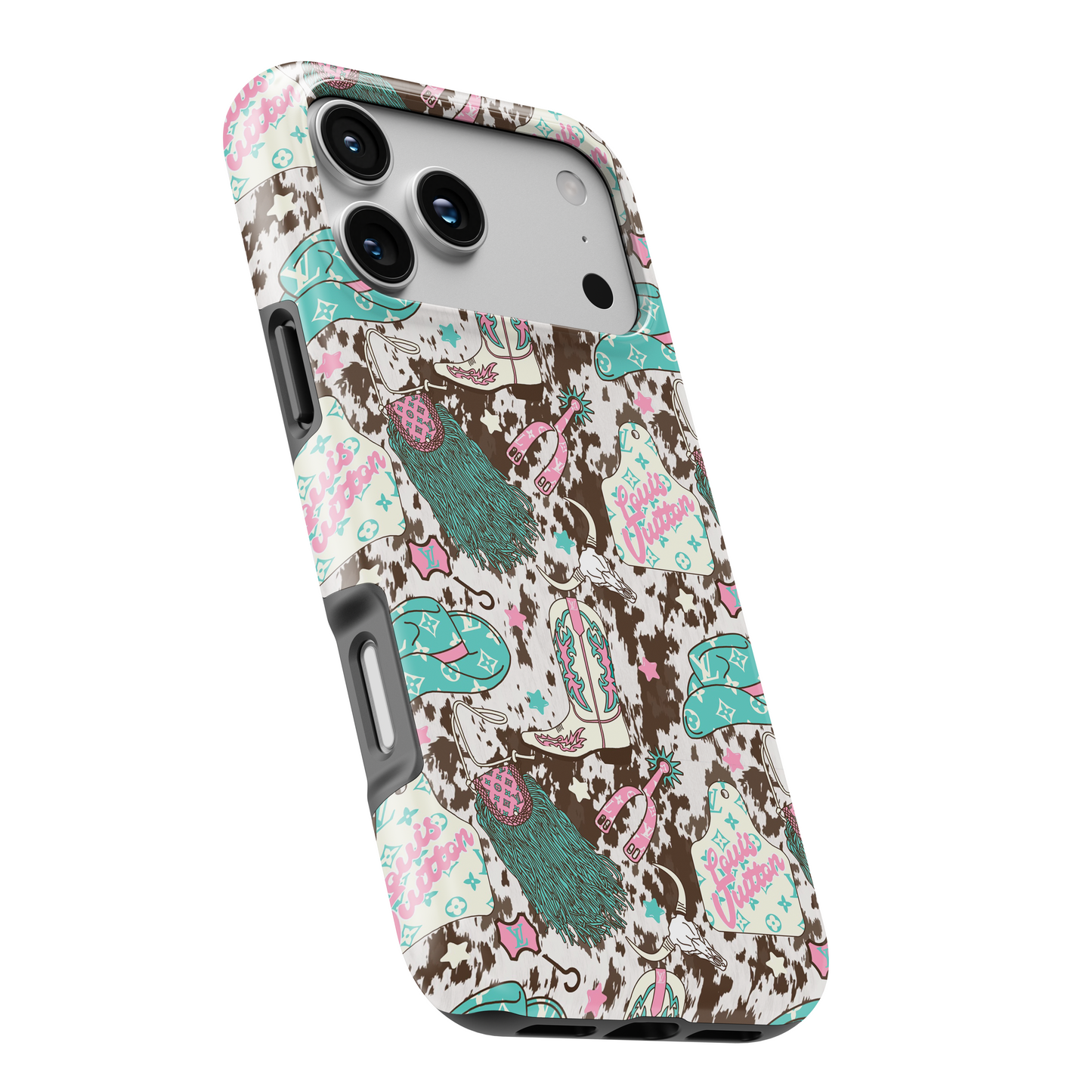 MagSafe Tough Phone case - Pastel boujee western