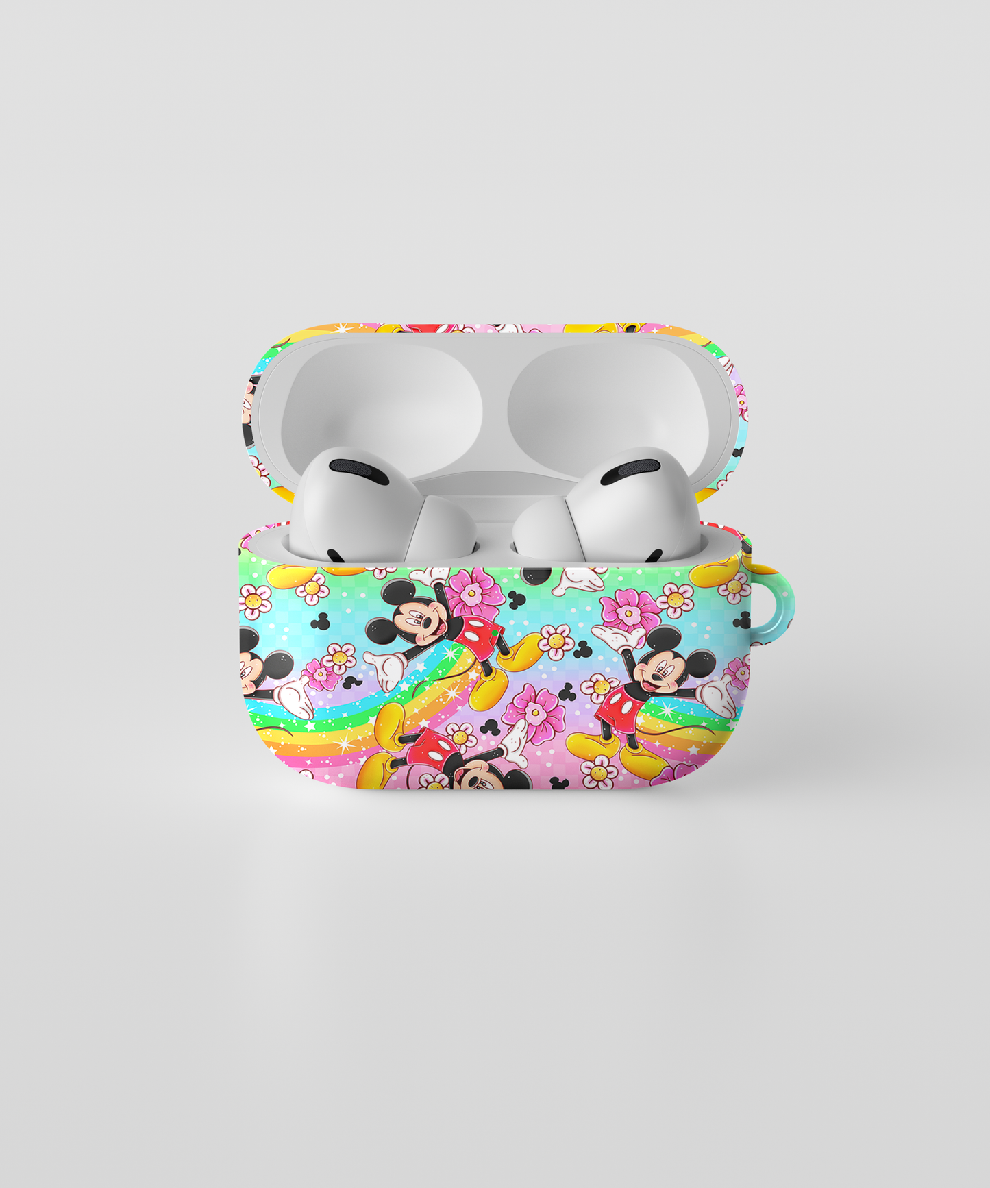 AirPods case - Rainbow mouse
