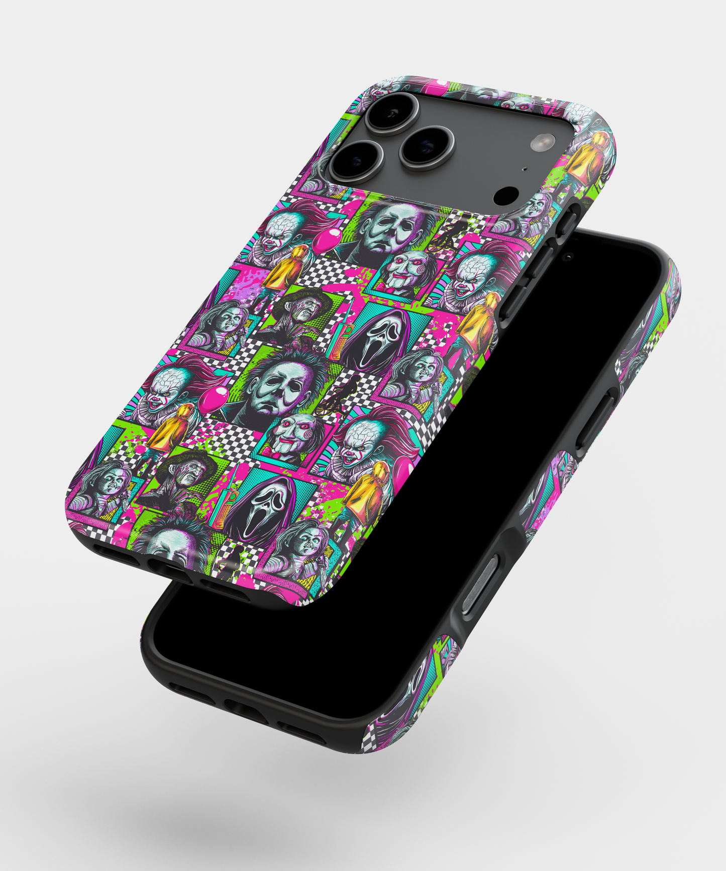 MagSafe Tough Phone case - Neon Halloween