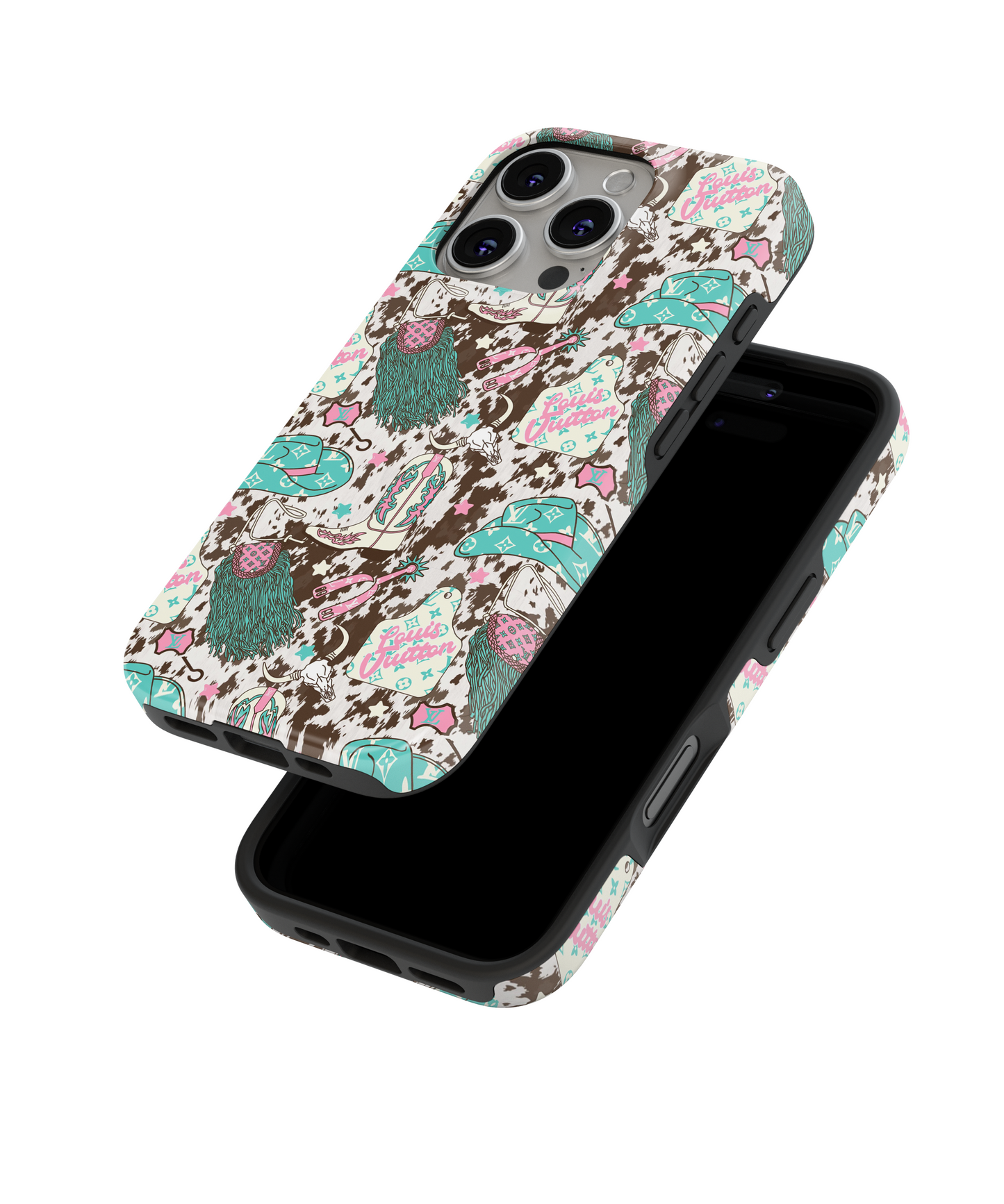 MagSafe Tough Phone case - Pastel boujee western
