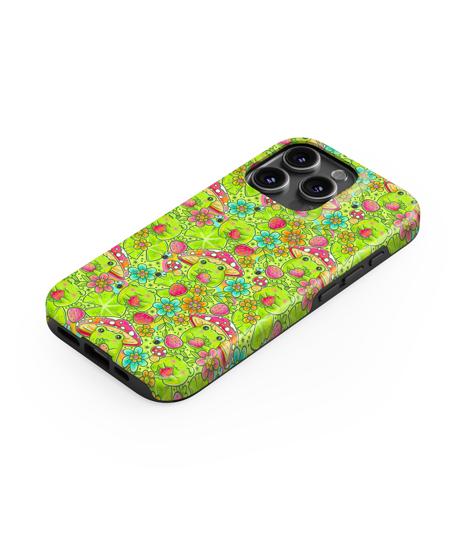 MagSafe Tough Phone case - Strawberry Frogs