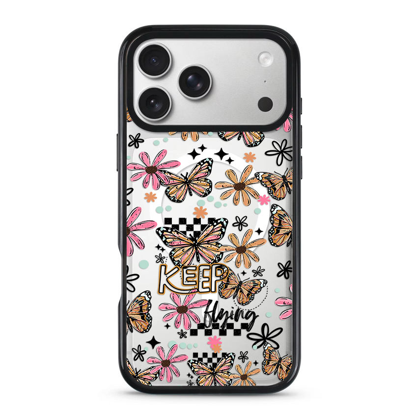 Clear MagSafe Phone case- Keep going 2