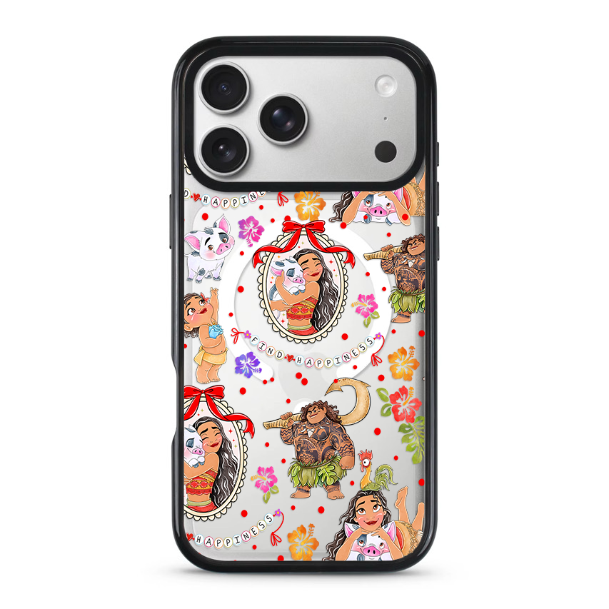 Clear MagSafe Phone case- Island princess