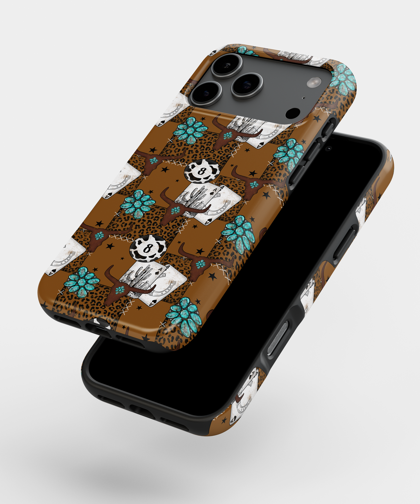 MagSafe Tough Phone case - Western patch