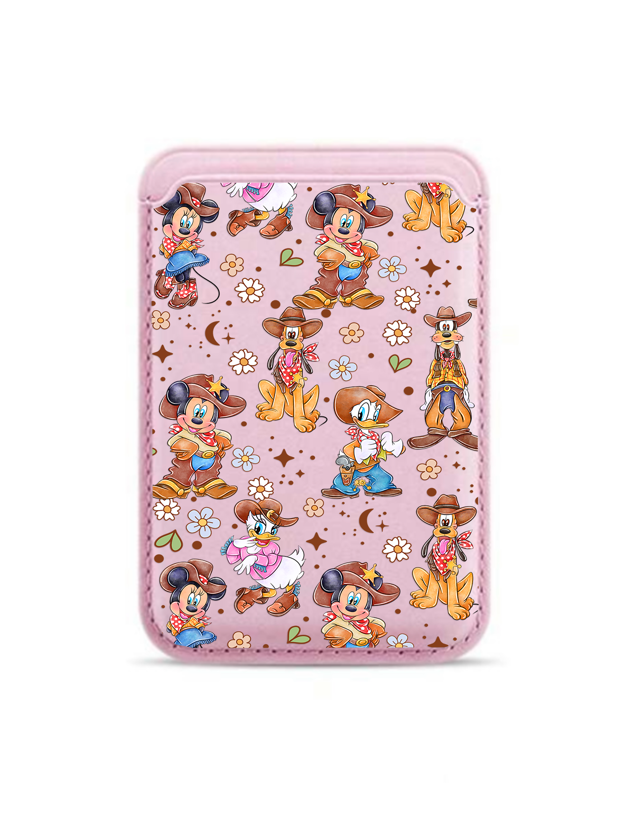 New MagSafe card holder - Pink * Western Mice
