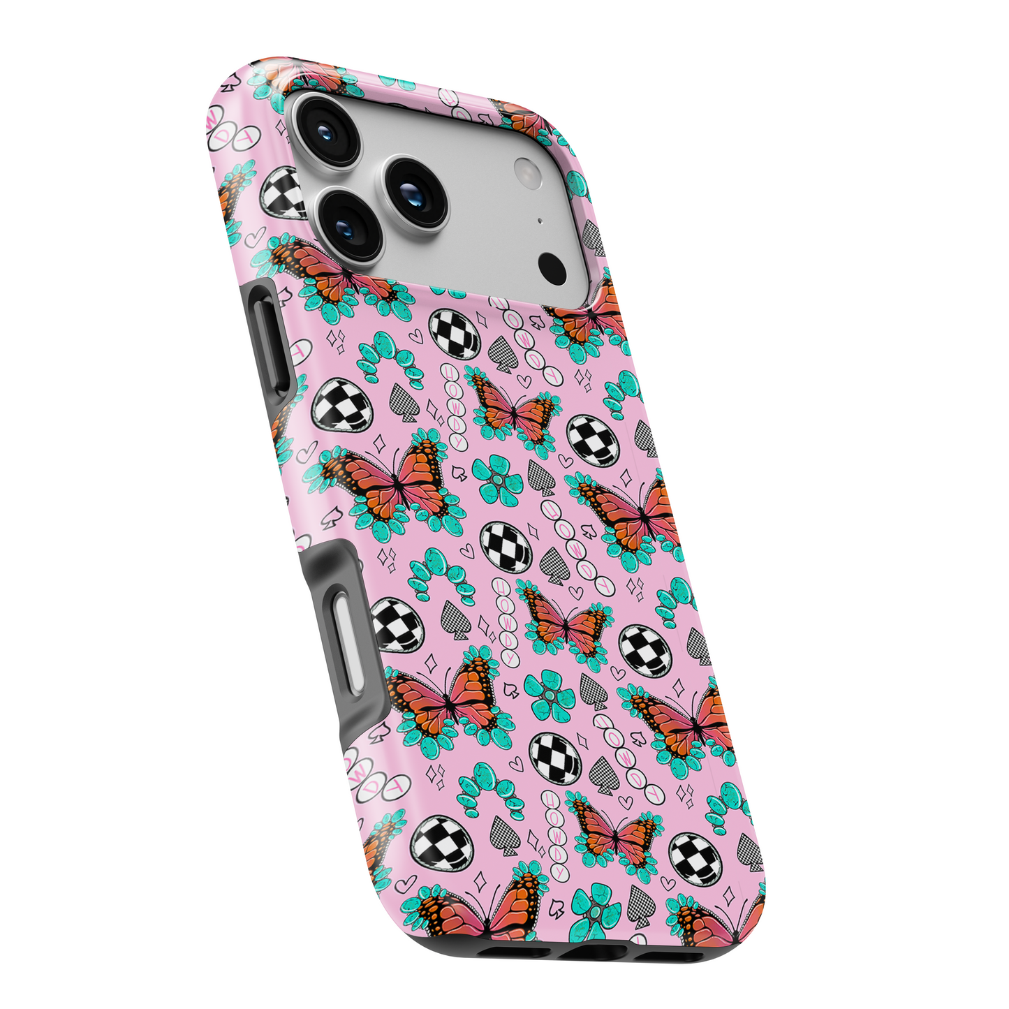 MagSafe Tough Phone case - Western butterflies