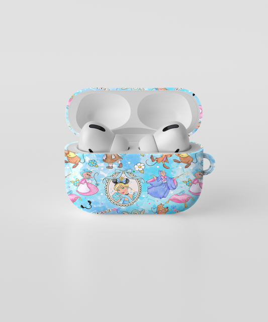 AirPods case - Blue princess