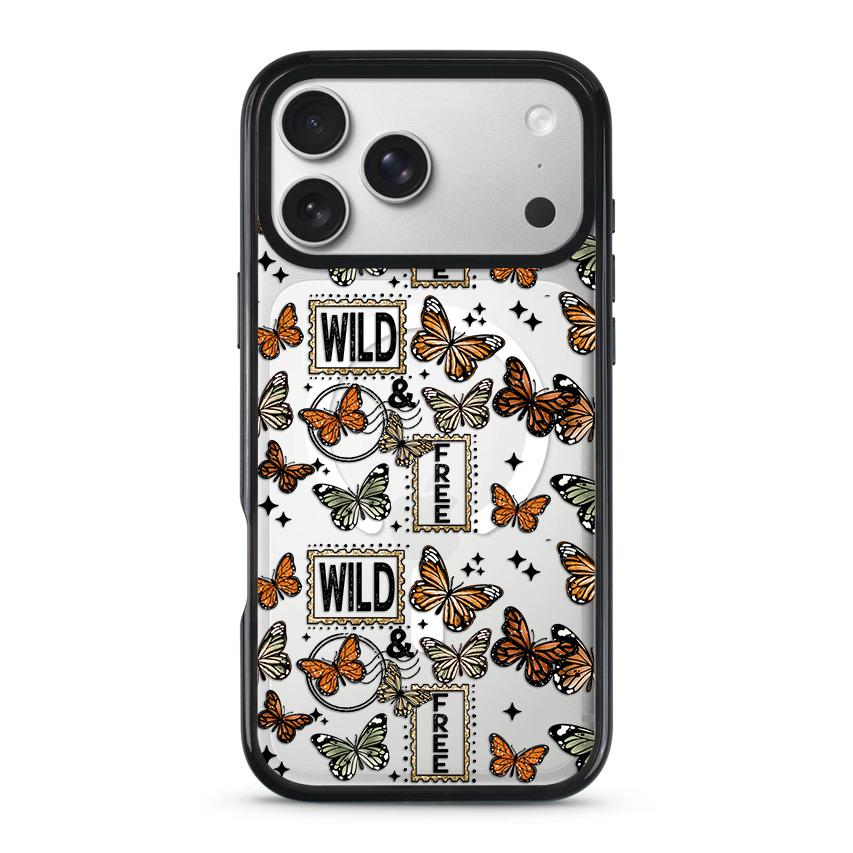 Clear MagSafe Phone case- Wild & free