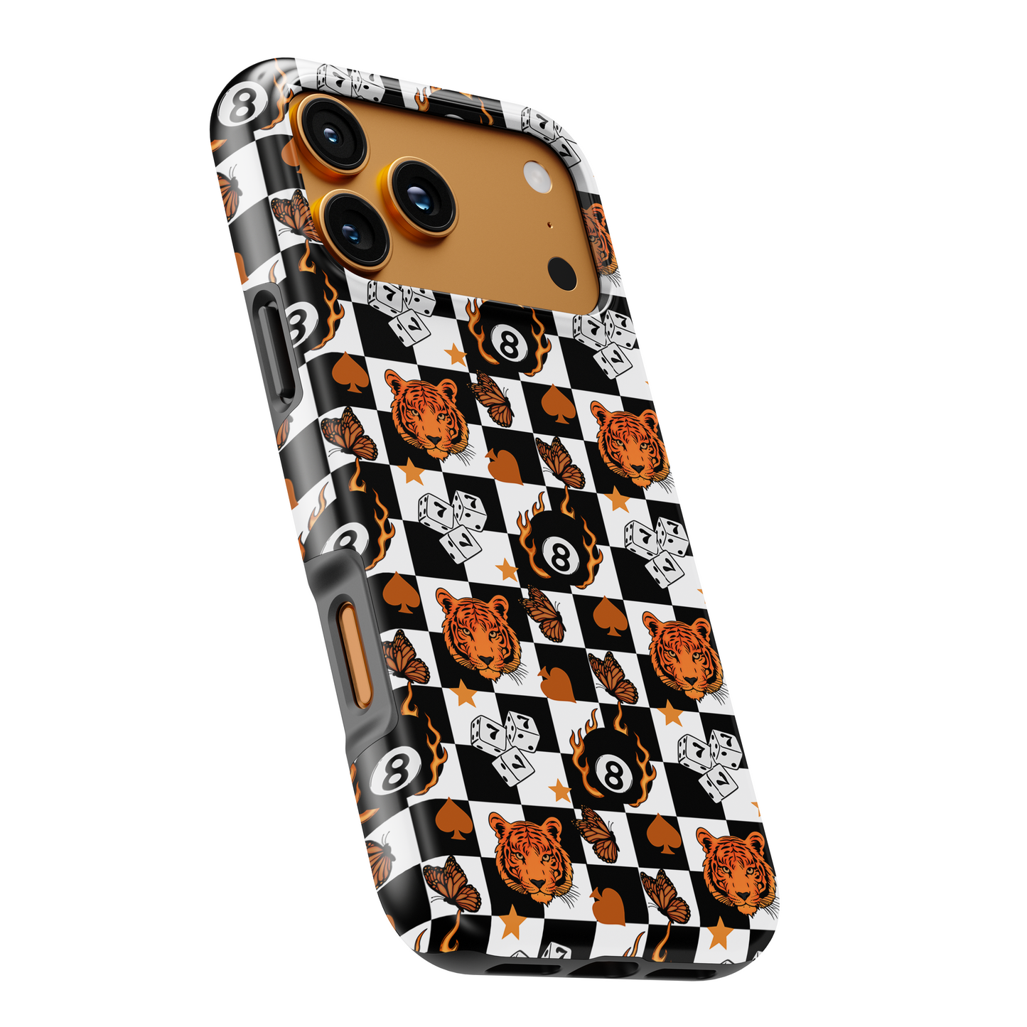 MagSafe Tough Phone case - Tiger 8's
