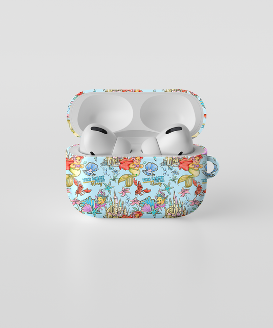 AirPods case - Bear mermaid
