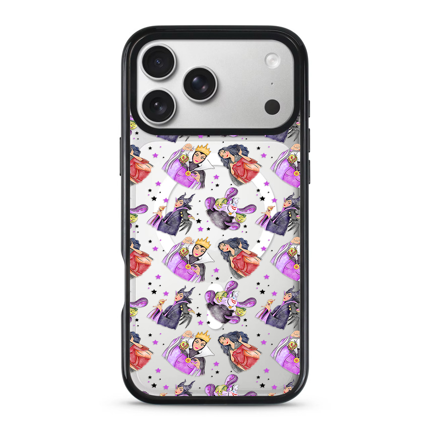 Clear MagSafe Phone case- Villains